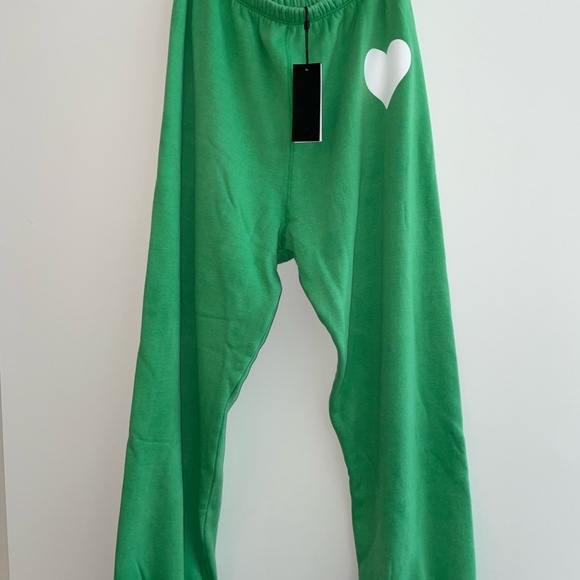SPRWMN (Eagles) Kelly Green Sweatpants - Picture 1 of 10